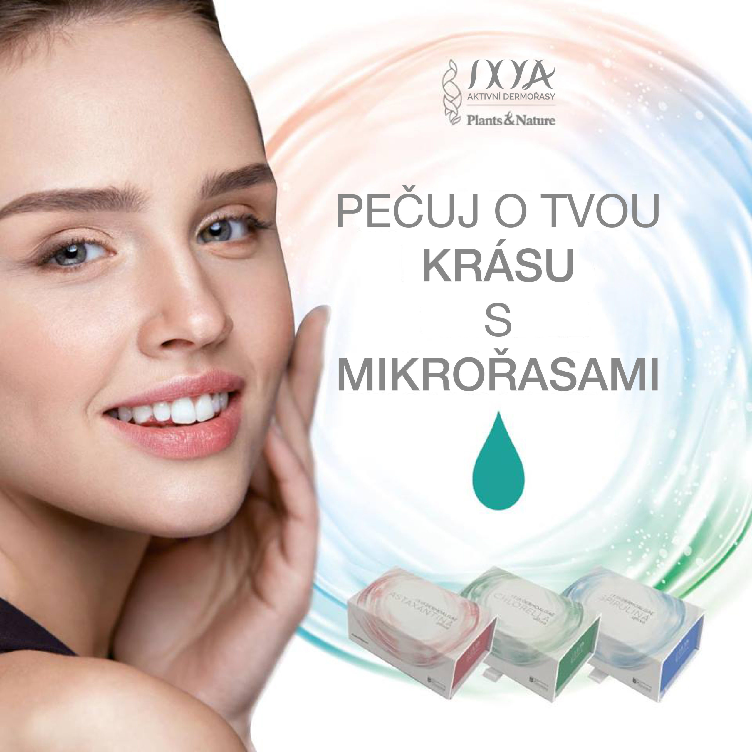 Kosmetika IXYA – síla dermořas a termální vody